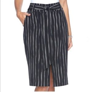 Women’s Apt. 9 Tie-Front Midi Skirt